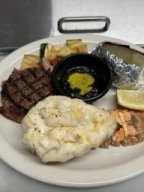 filet mignon and lobster tail